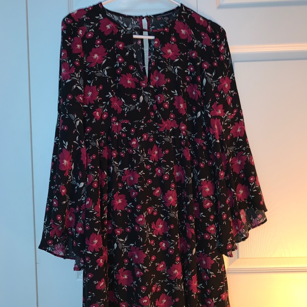 Flowy Floral Dress